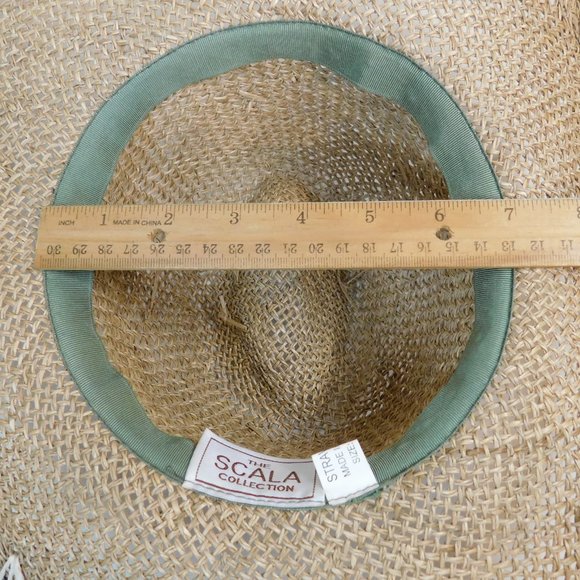The Scala Collection Straw Hat Wide Brim - Picture 10 of 11
